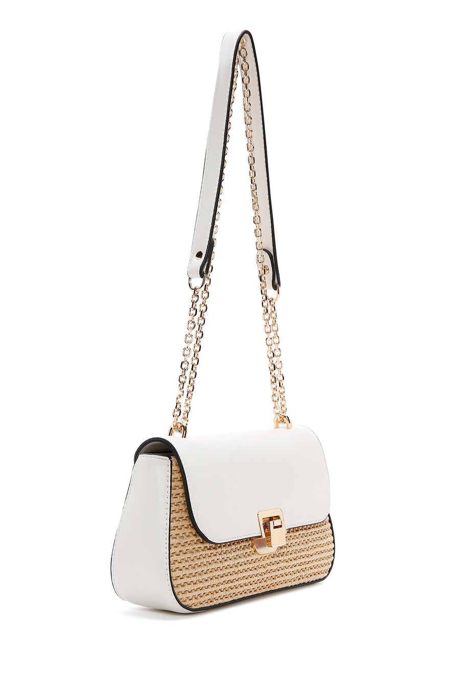 Women's Beige Long Strap Shoulder Bag
