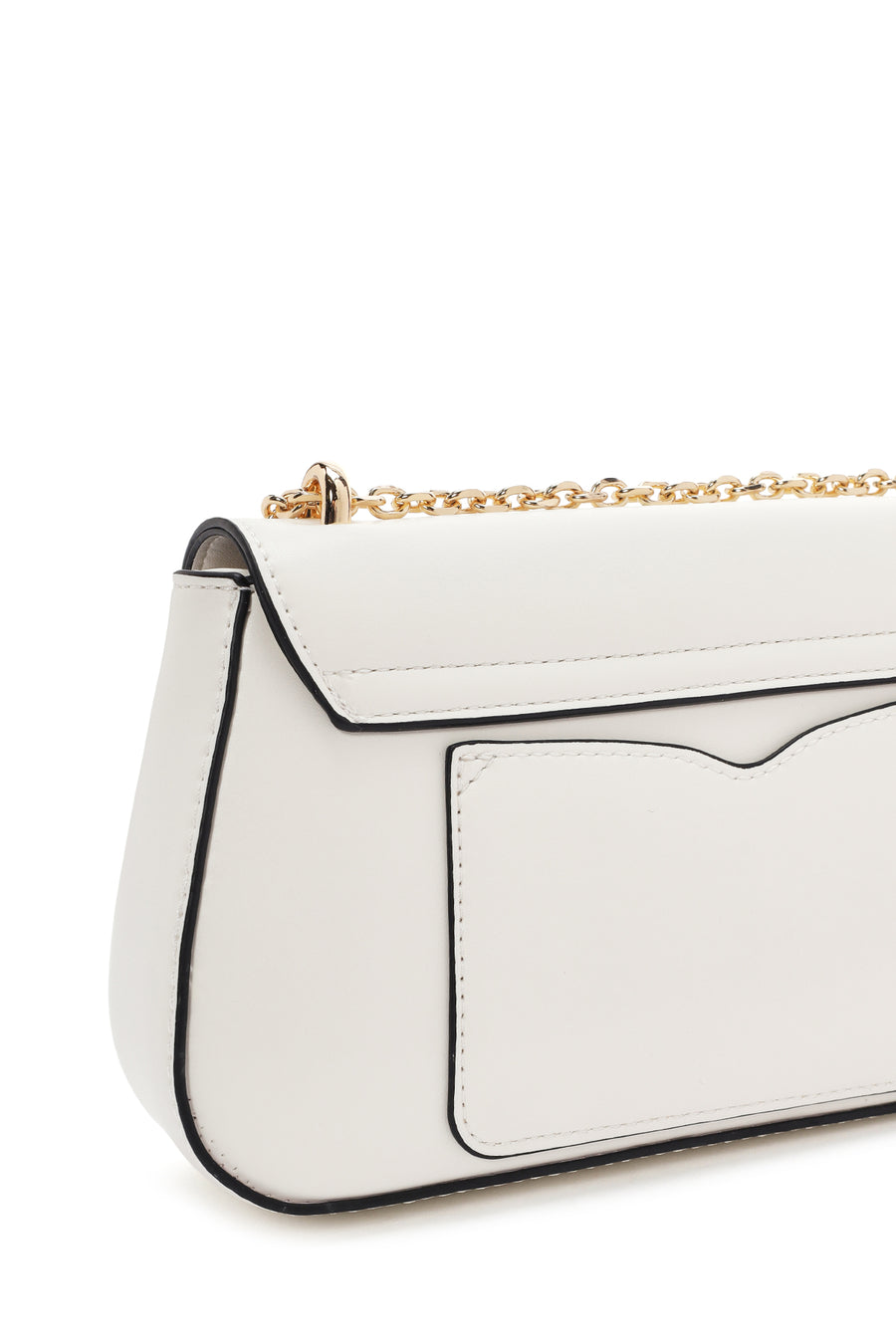 Women's Cream Long Strap Shoulder Bag