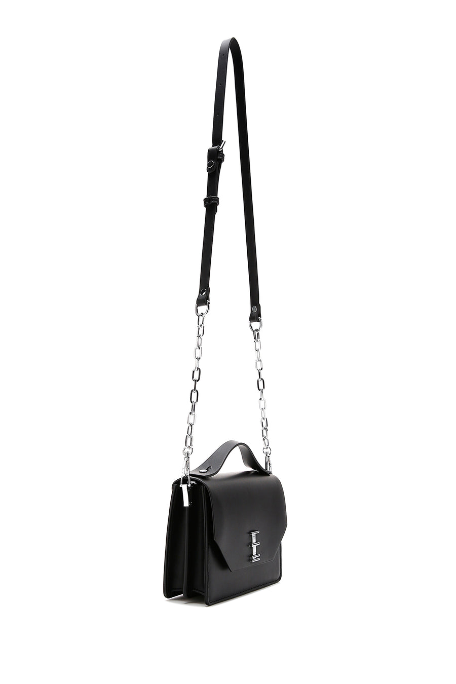 Women's Black Long Strap Crossbody Bag