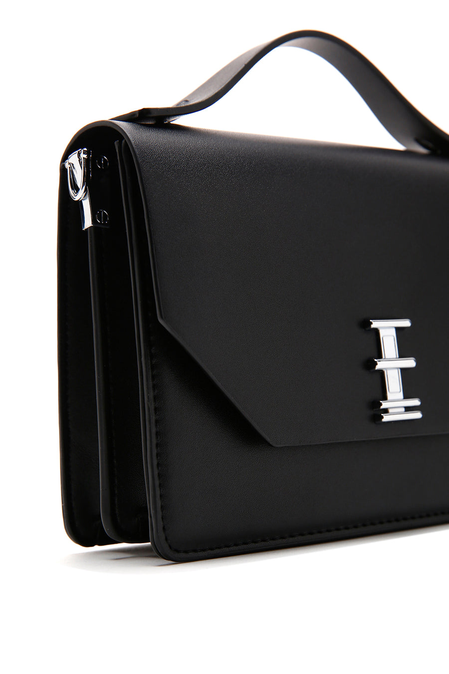 Women's Black Long Strap Crossbody Bag