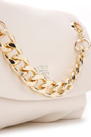 Kadın Bej Uzun Zincir Askılı Omuz Çantası | Derimod