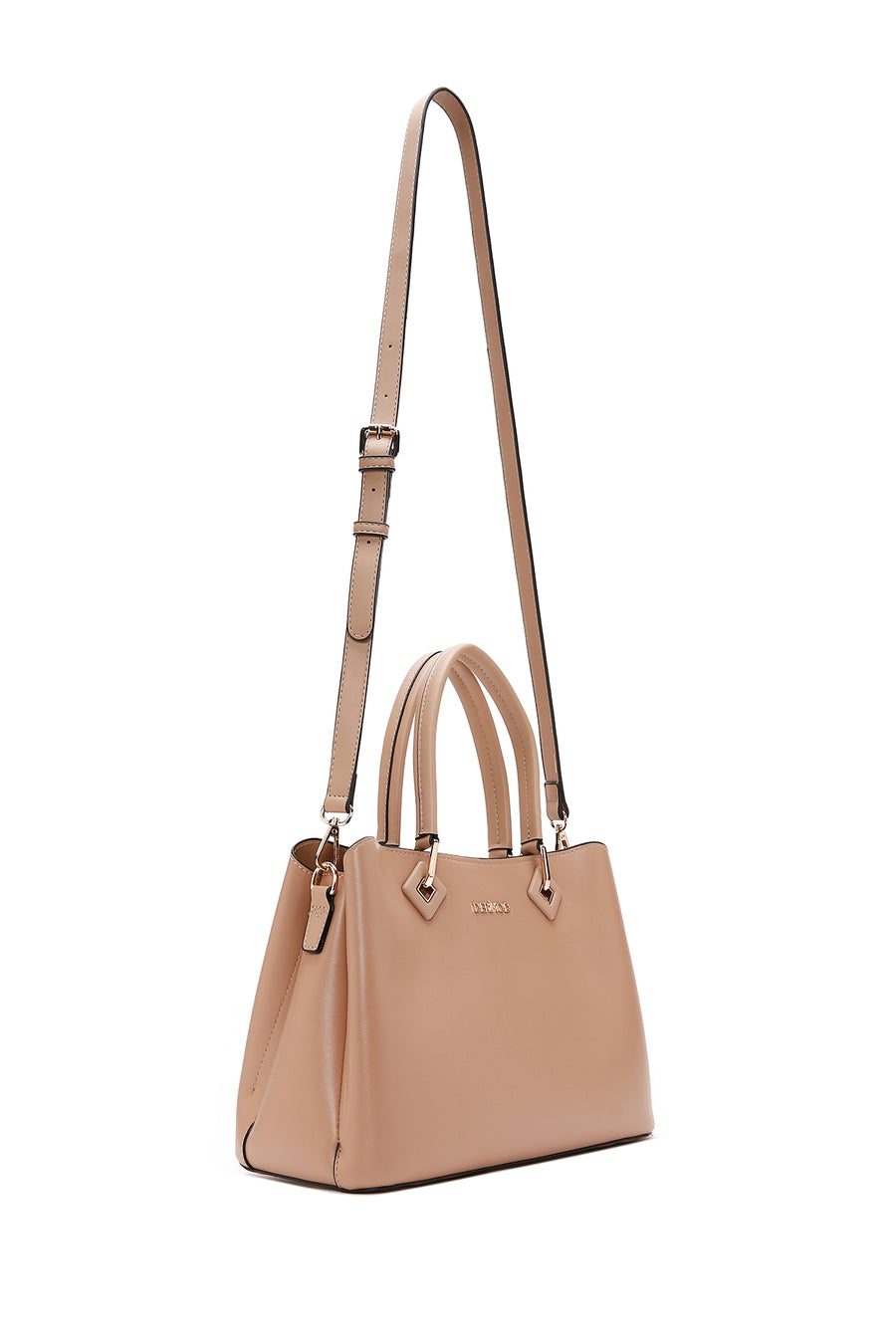 Women's Tan Long Strap Shoulder Bag