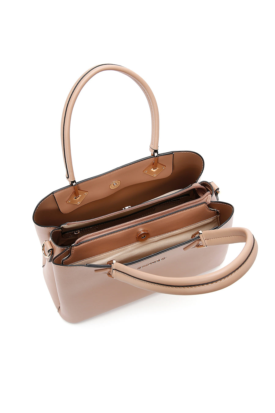 Women's Tan Long Strap Shoulder Bag