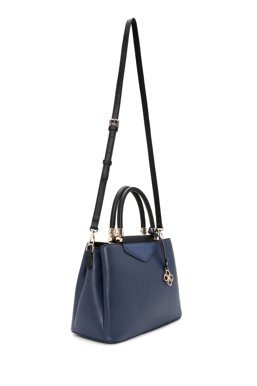 Women's Navy Blue Long Strap Shoulder Bag