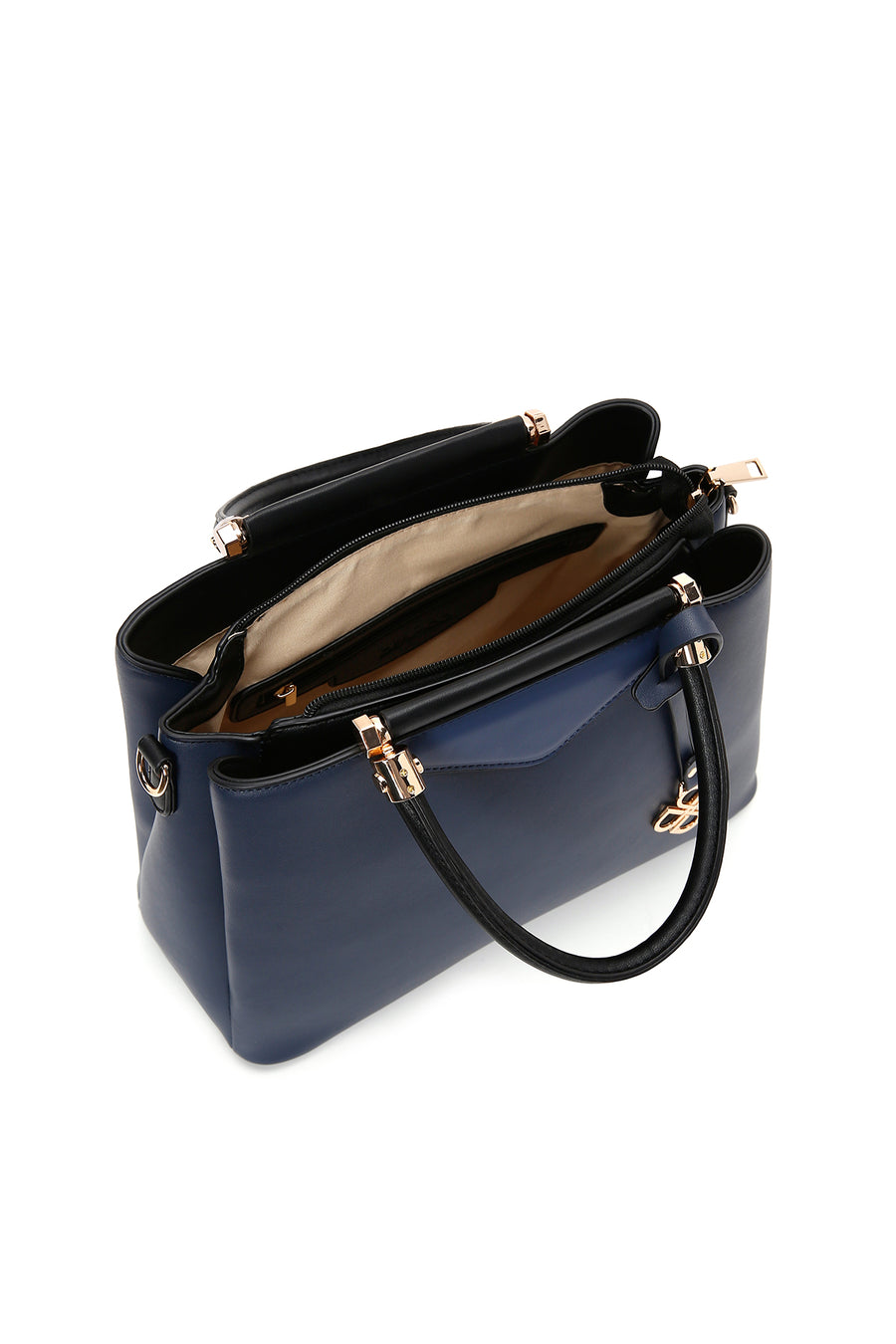 Women's Navy Blue Long Strap Shoulder Bag