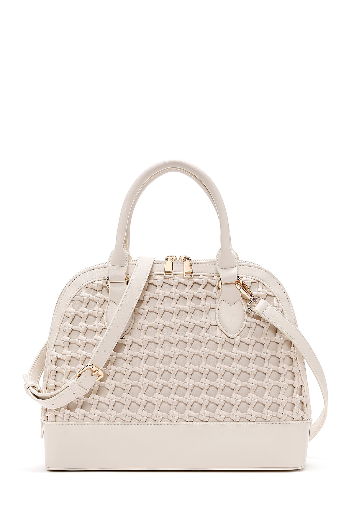 Kadın Bej Uzun Askılı Örgü Kol Çantası 24SBD281929 | Derimod