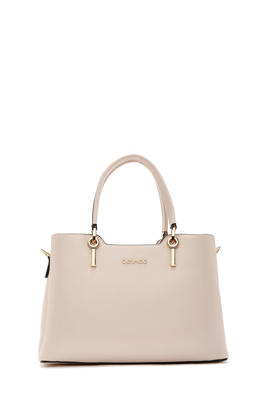Women's Cream Long Strap Shoulder Bag