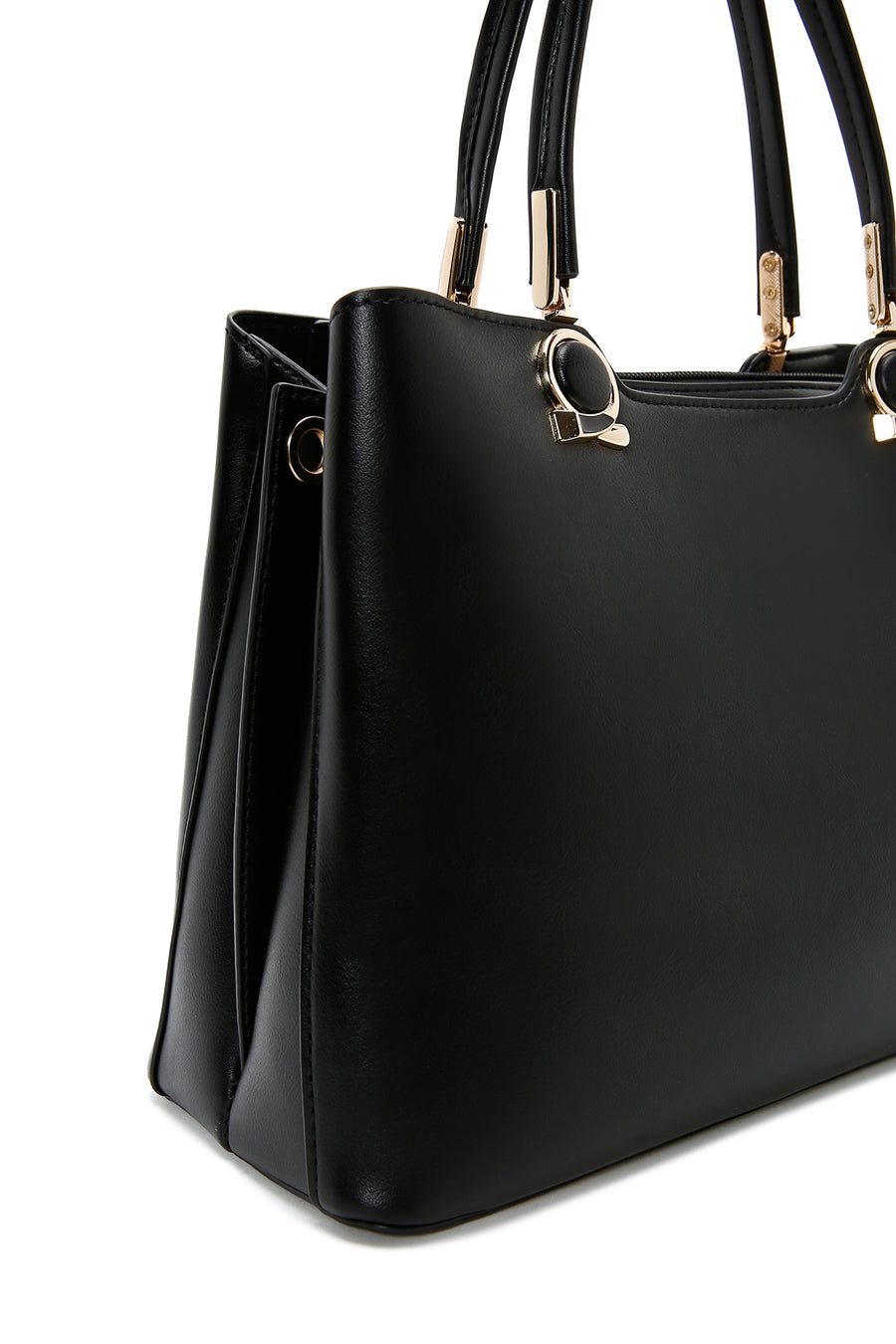Women's Black Long Strap Shoulder Bag