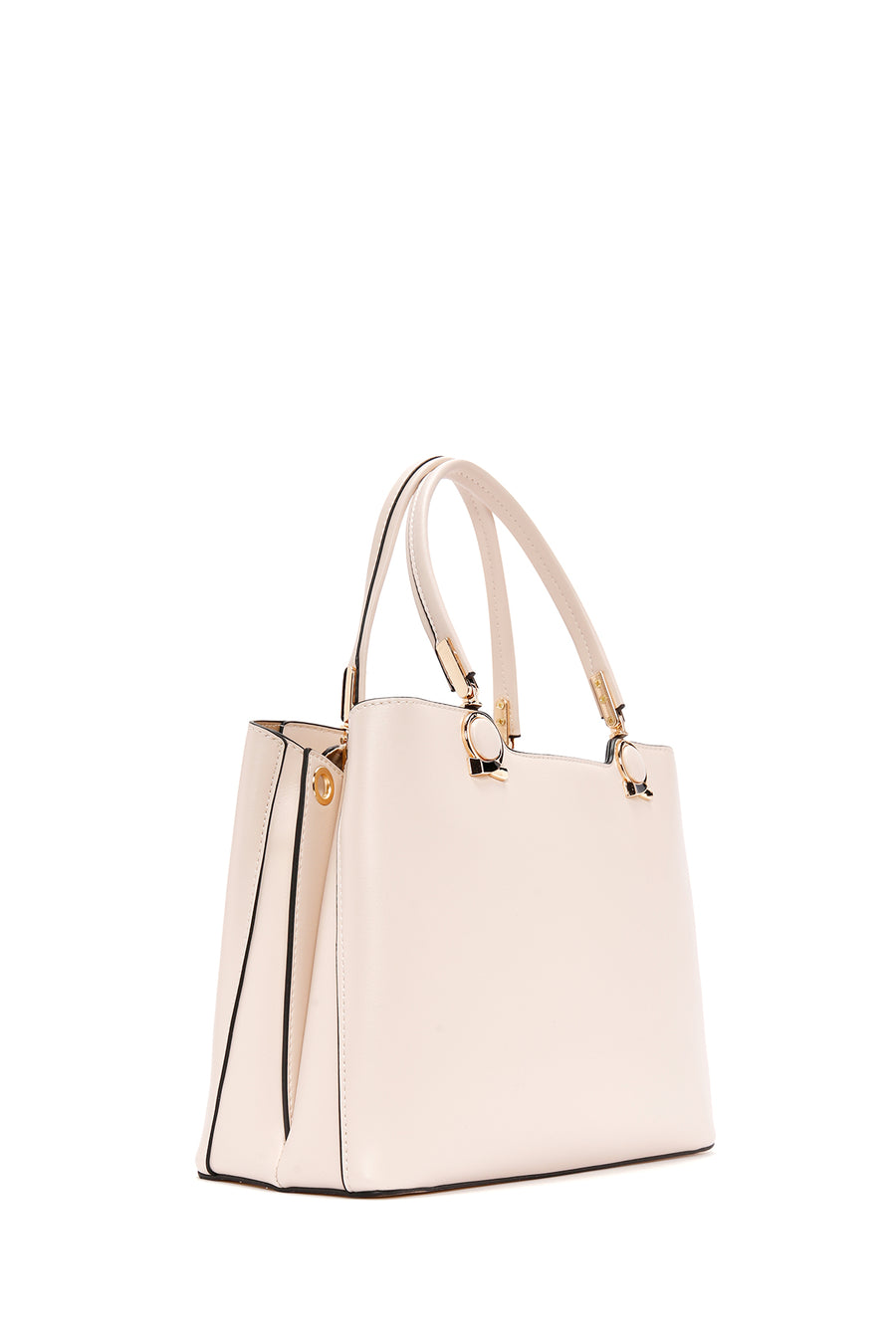 Women's Cream Long Strap Shoulder Bag
