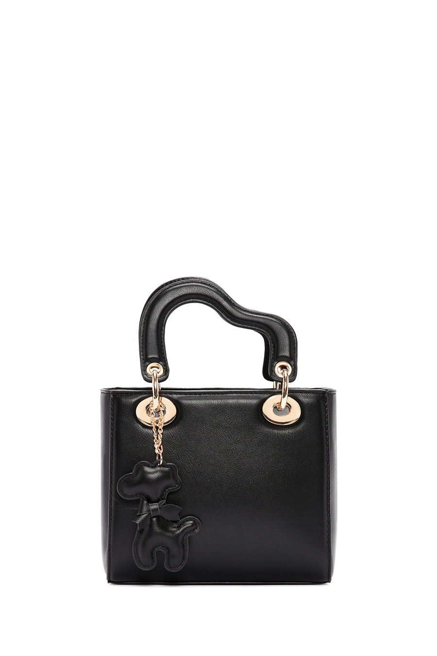 Women's Black Long Strap Shoulder Bag