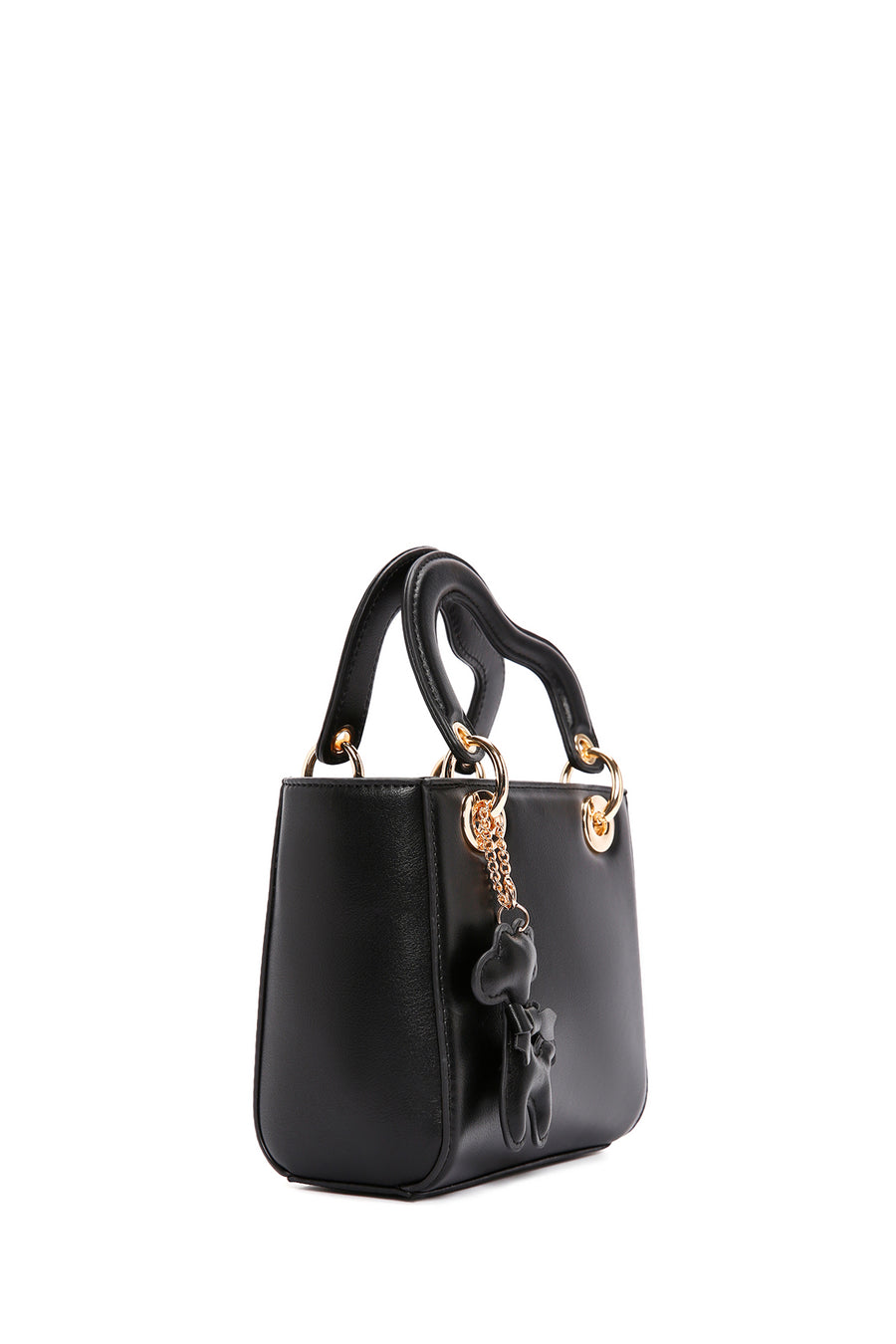 Women's Black Long Strap Shoulder Bag