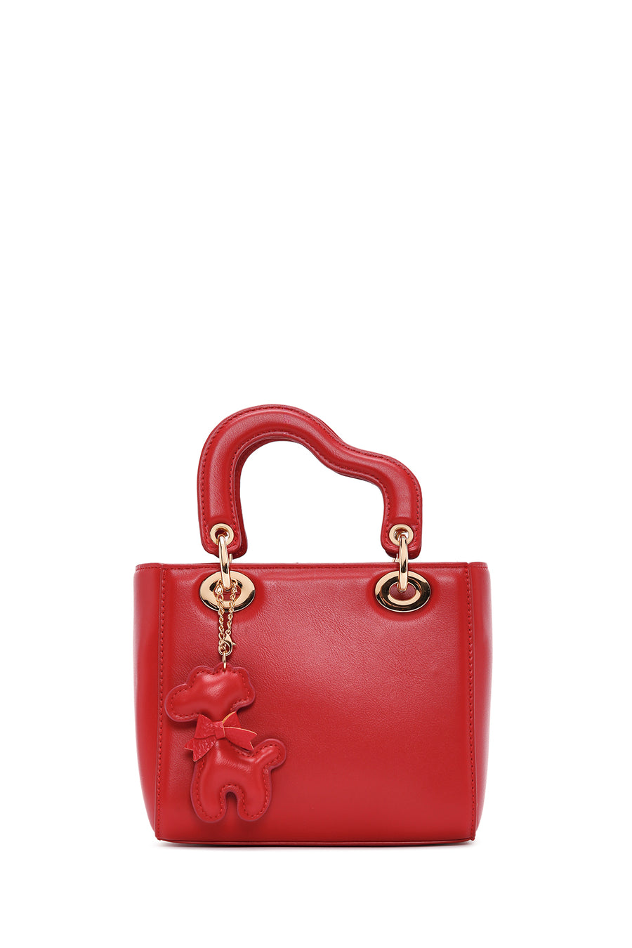 Women's Red Long Strap Shoulder Bag