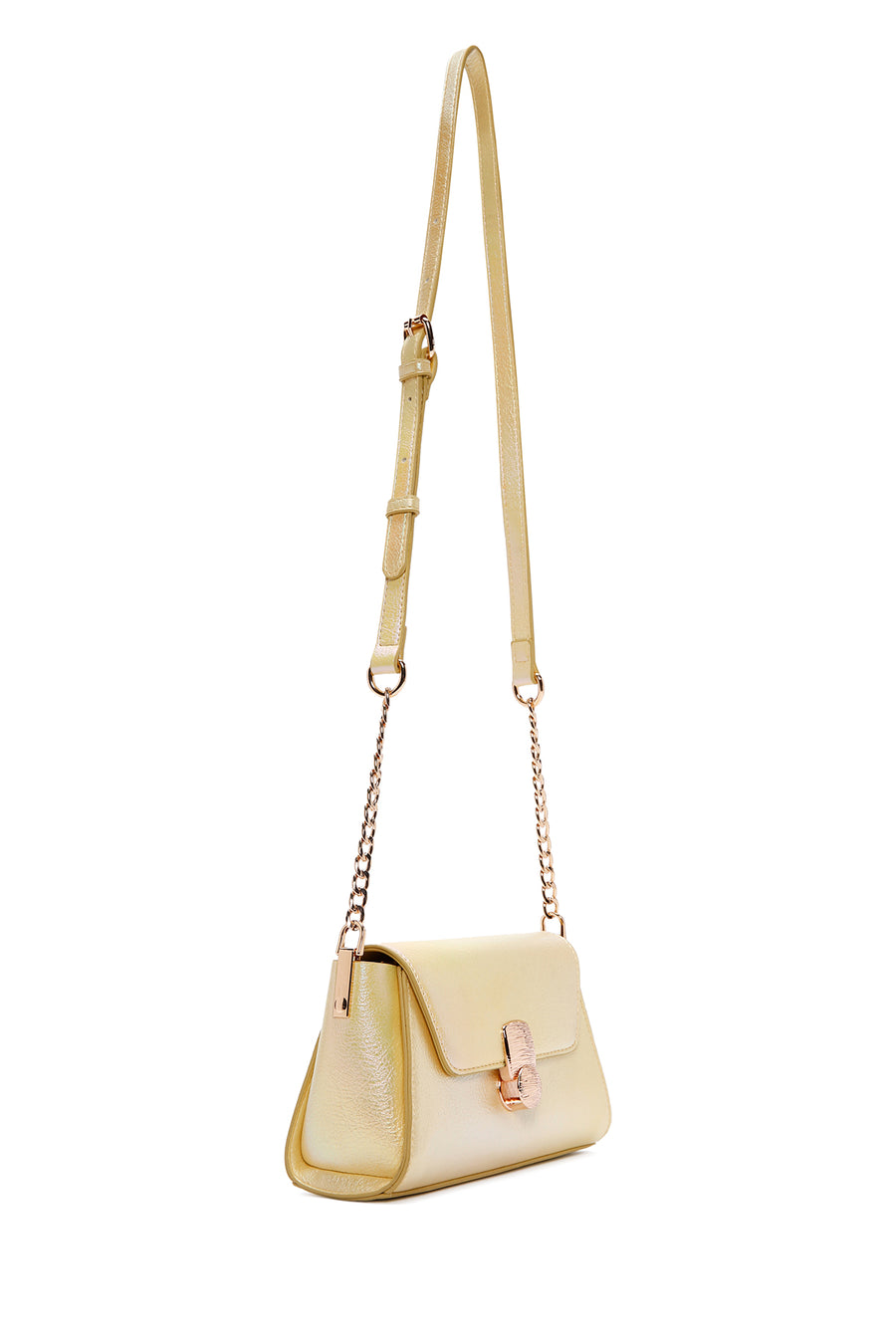 Women's Yellow Long Strap Crossbody Bag