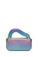 Kadın Çok Renkli Uzun Askılı Metalik Çapraz Çanta | Derimod