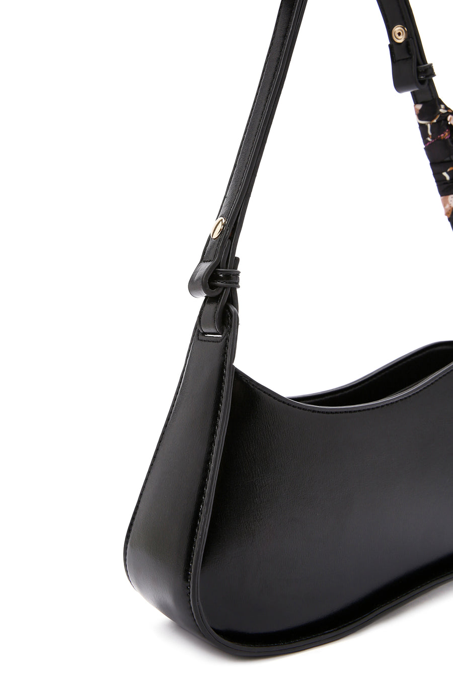 Women's Black Shoulder Bag