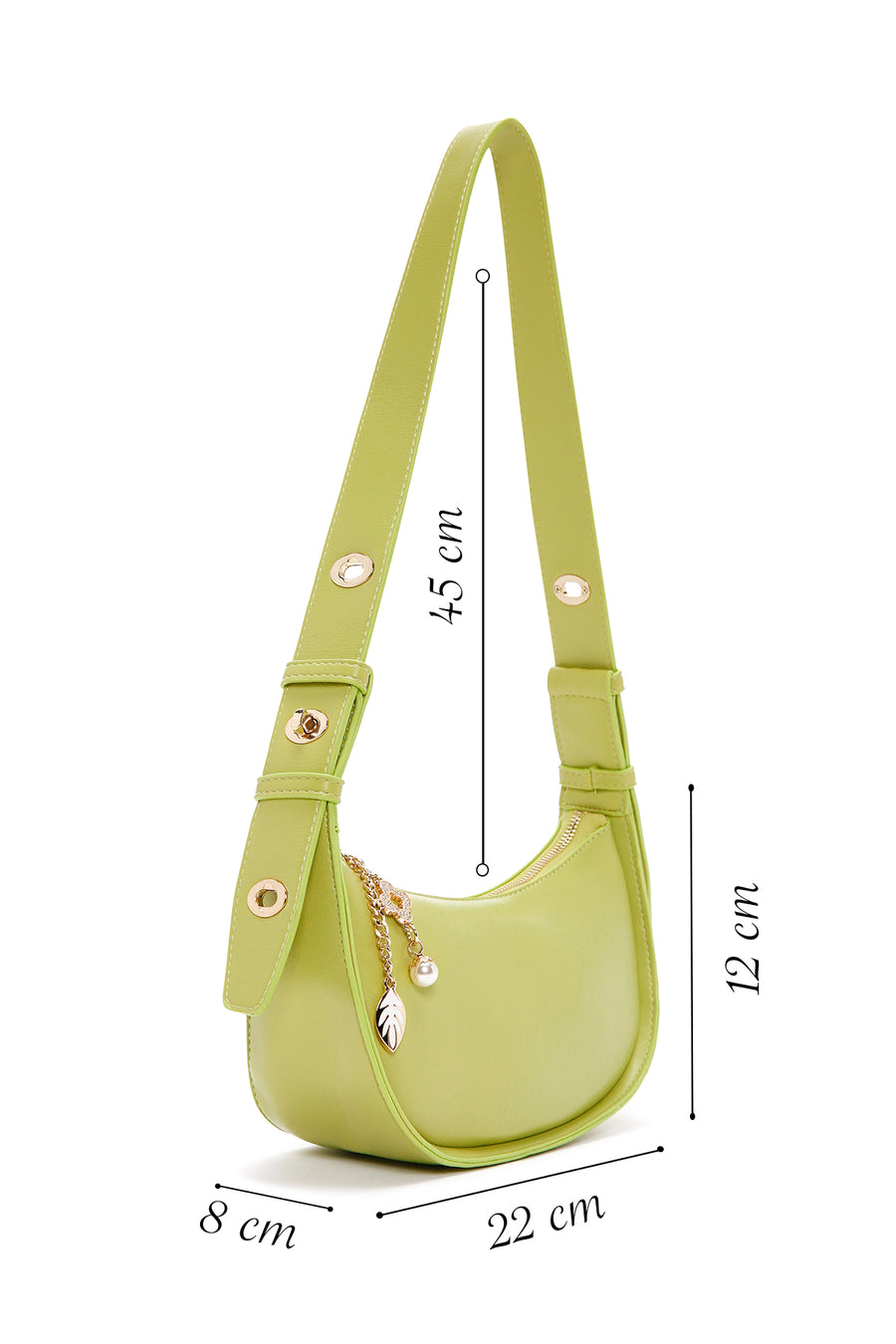 Women's Green Shoulder Bag