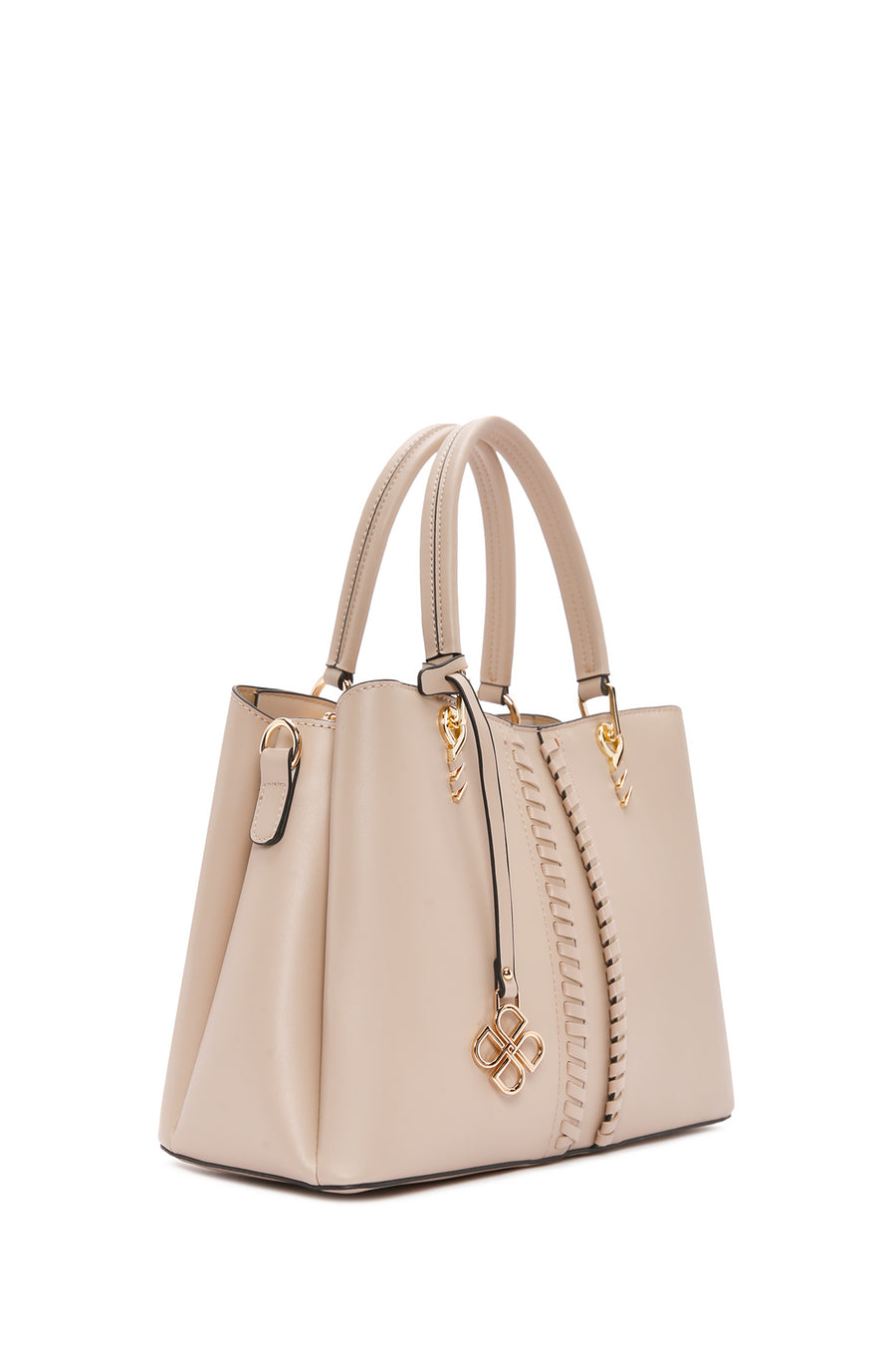 Women's Beige Long Strap Shoulder Bag