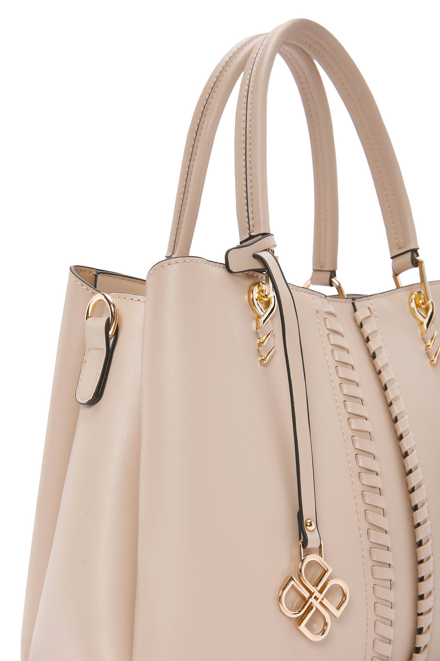 Women's Beige Long Strap Shoulder Bag