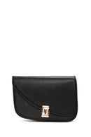 Women's Black Long Strap Crossbody Bag | Derimod