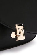 Women's Black Long Strap Crossbody Bag | Derimod