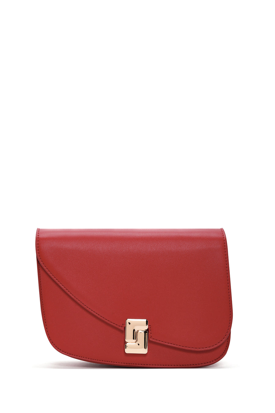 Women's Red Long Strap Crossbody Bag