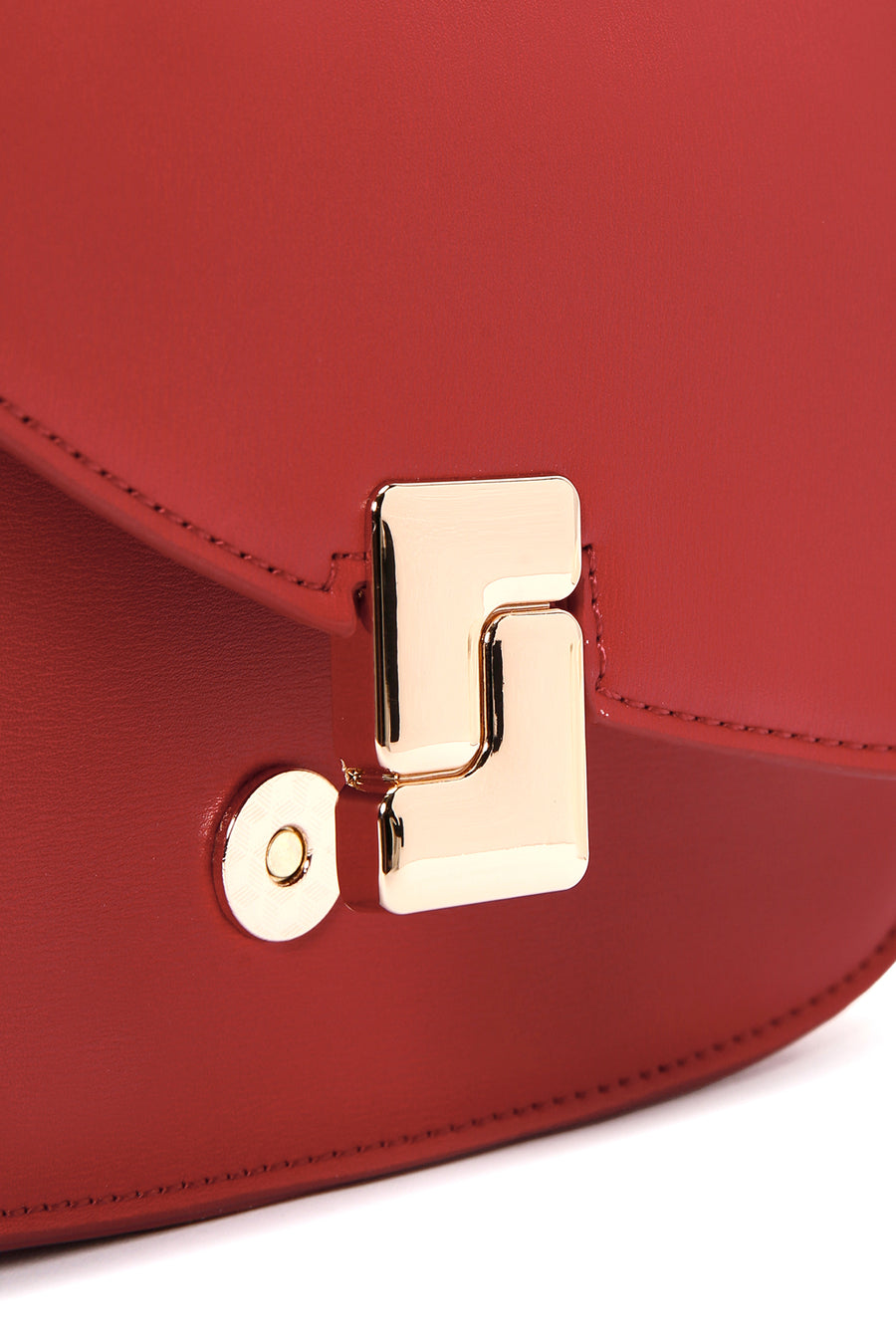Women's Red Long Strap Crossbody Bag