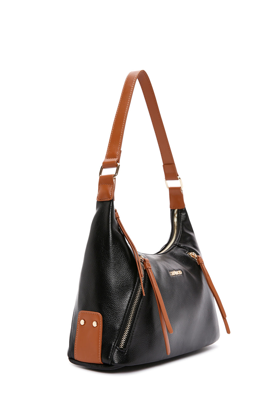 Women's Black Shoulder Bag