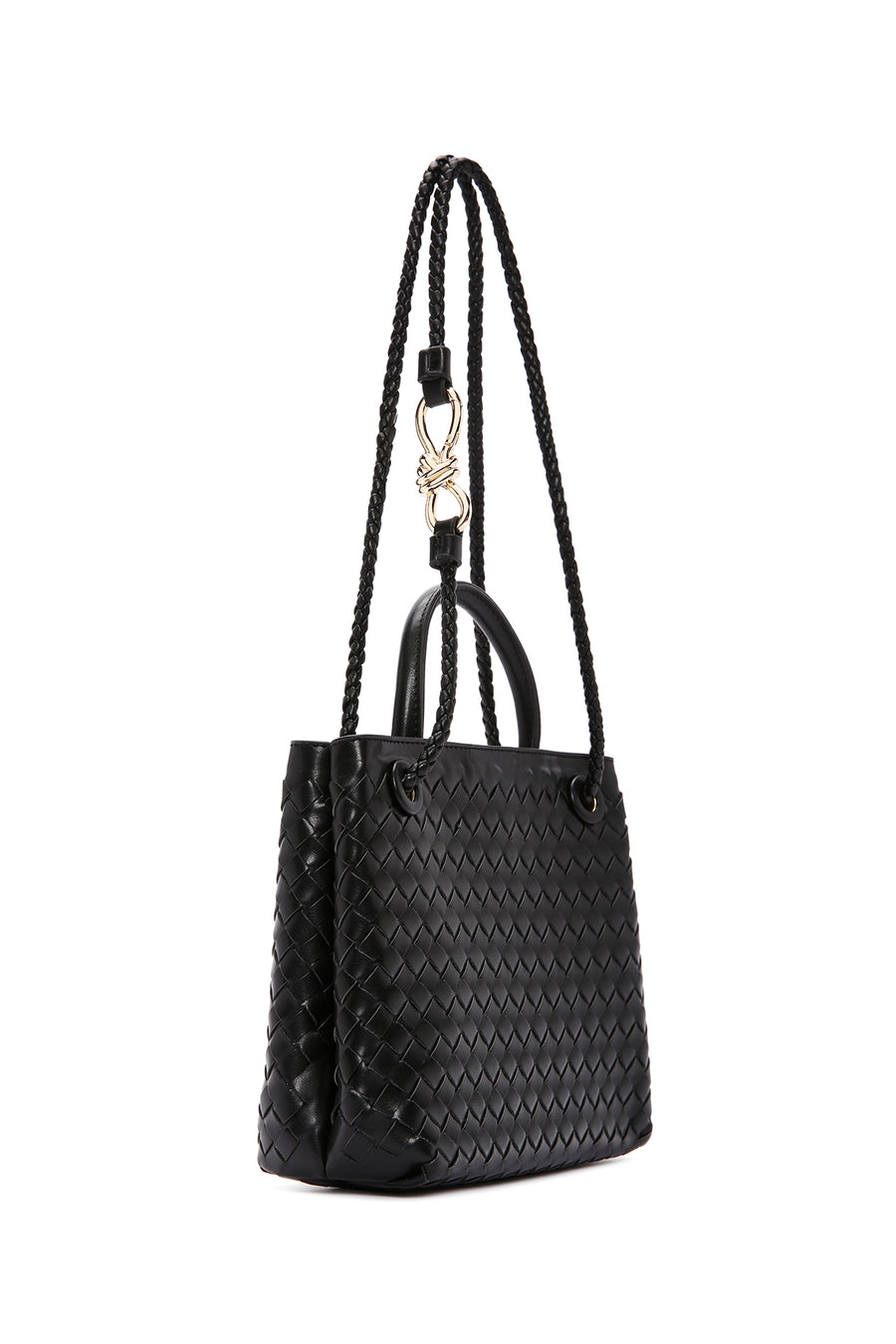 Women's Black Long Strap Shoulder Bag