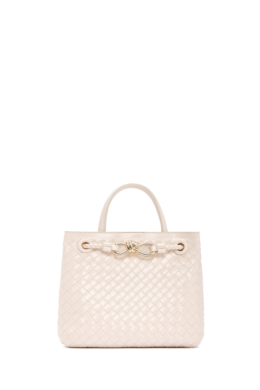 Women's Cream Long Strap Shoulder Bag