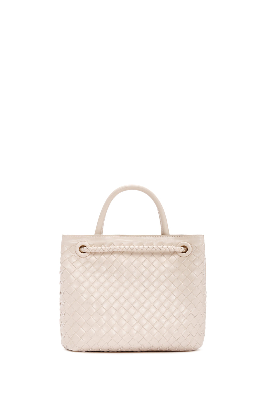 Women's Cream Long Strap Shoulder Bag