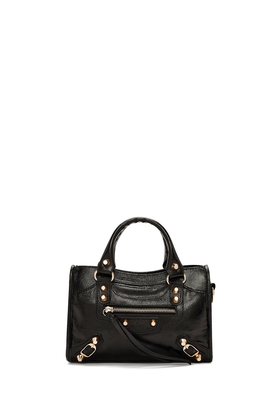 Women's Black Long Strap Shoulder Bag
