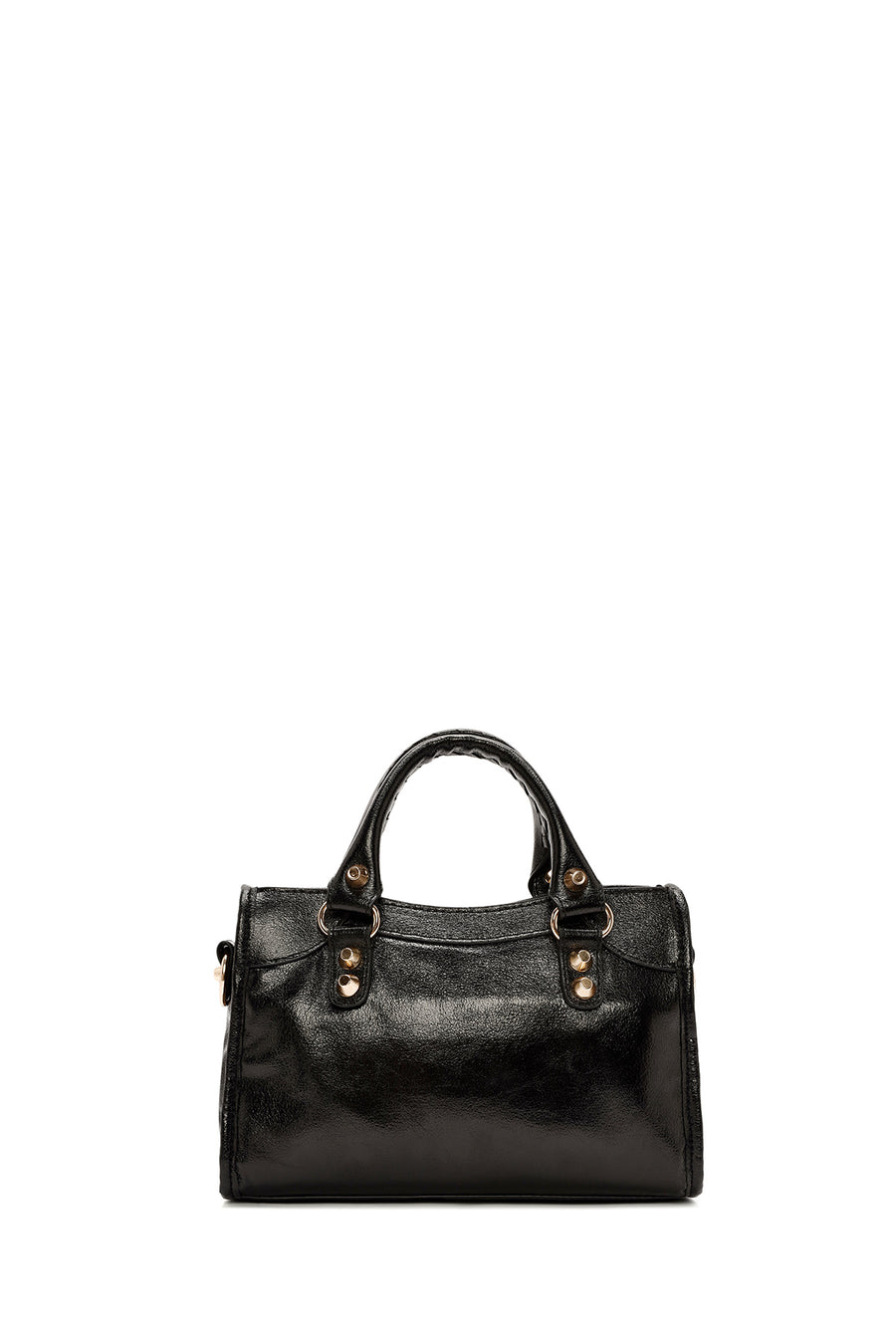 Women's Black Long Strap Shoulder Bag