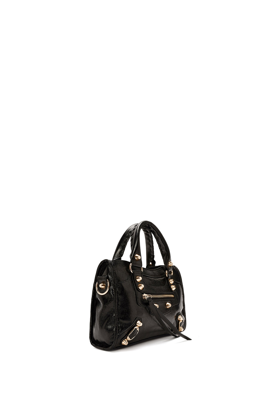 Women's Black Long Strap Shoulder Bag