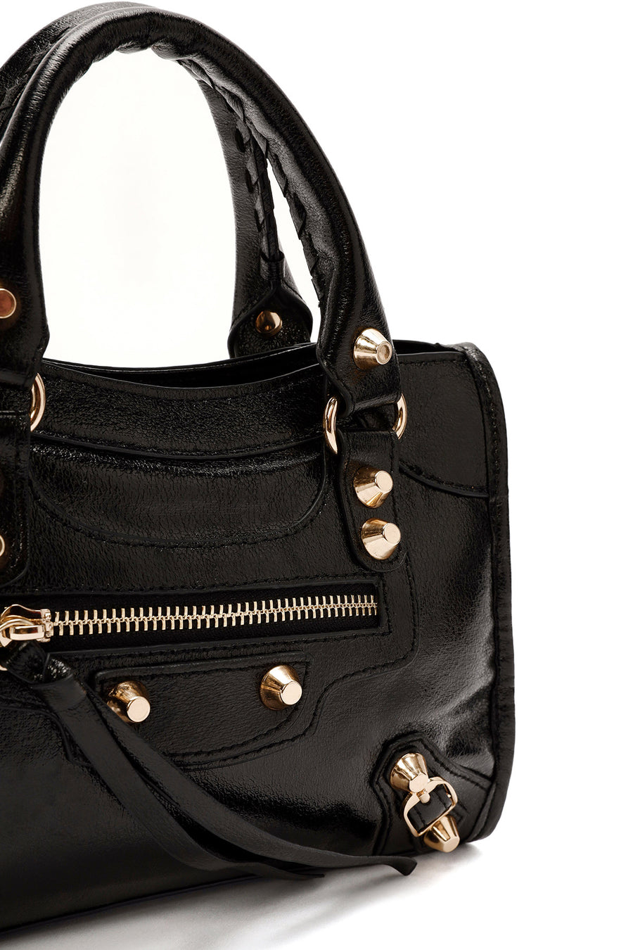Women's Black Long Strap Shoulder Bag