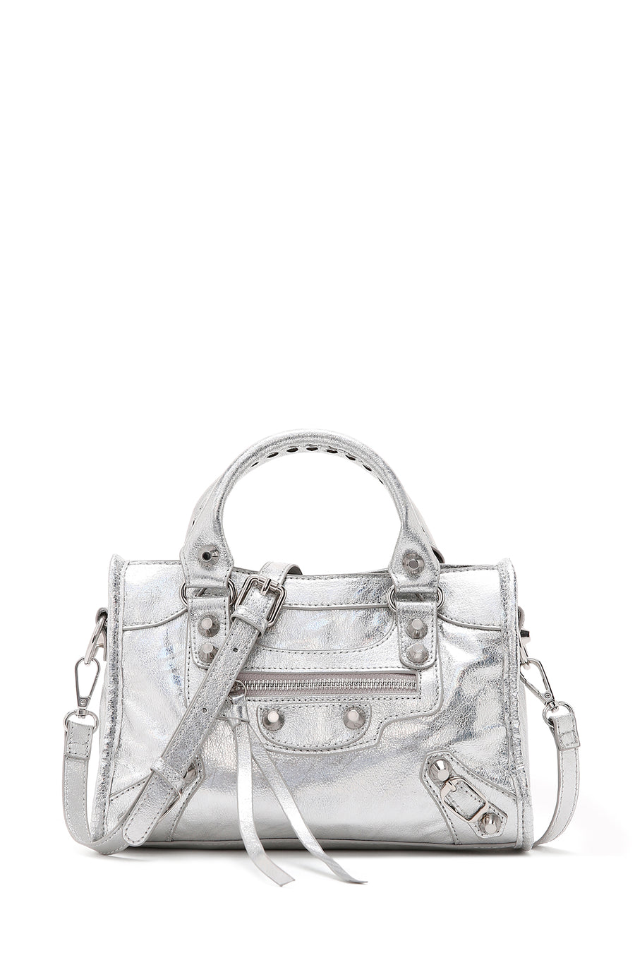 Women's Silver Long Strap Shoulder Bag 24SBD291732 | Derimod