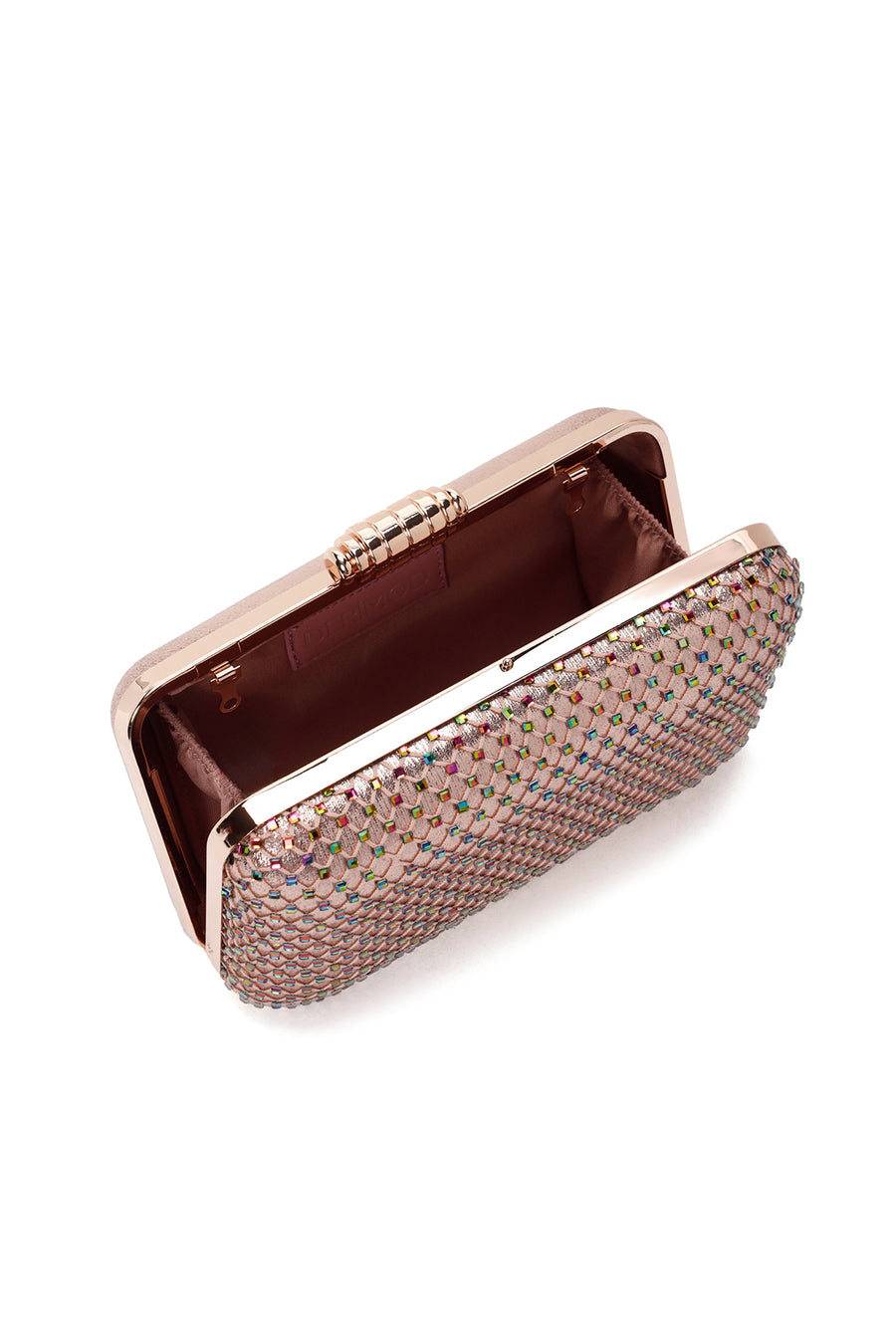 Women's Powder Long Chain Strap Stone Cross Bag