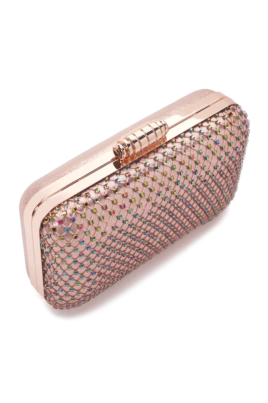 Women's Powder Long Chain Strap Stone Cross Bag