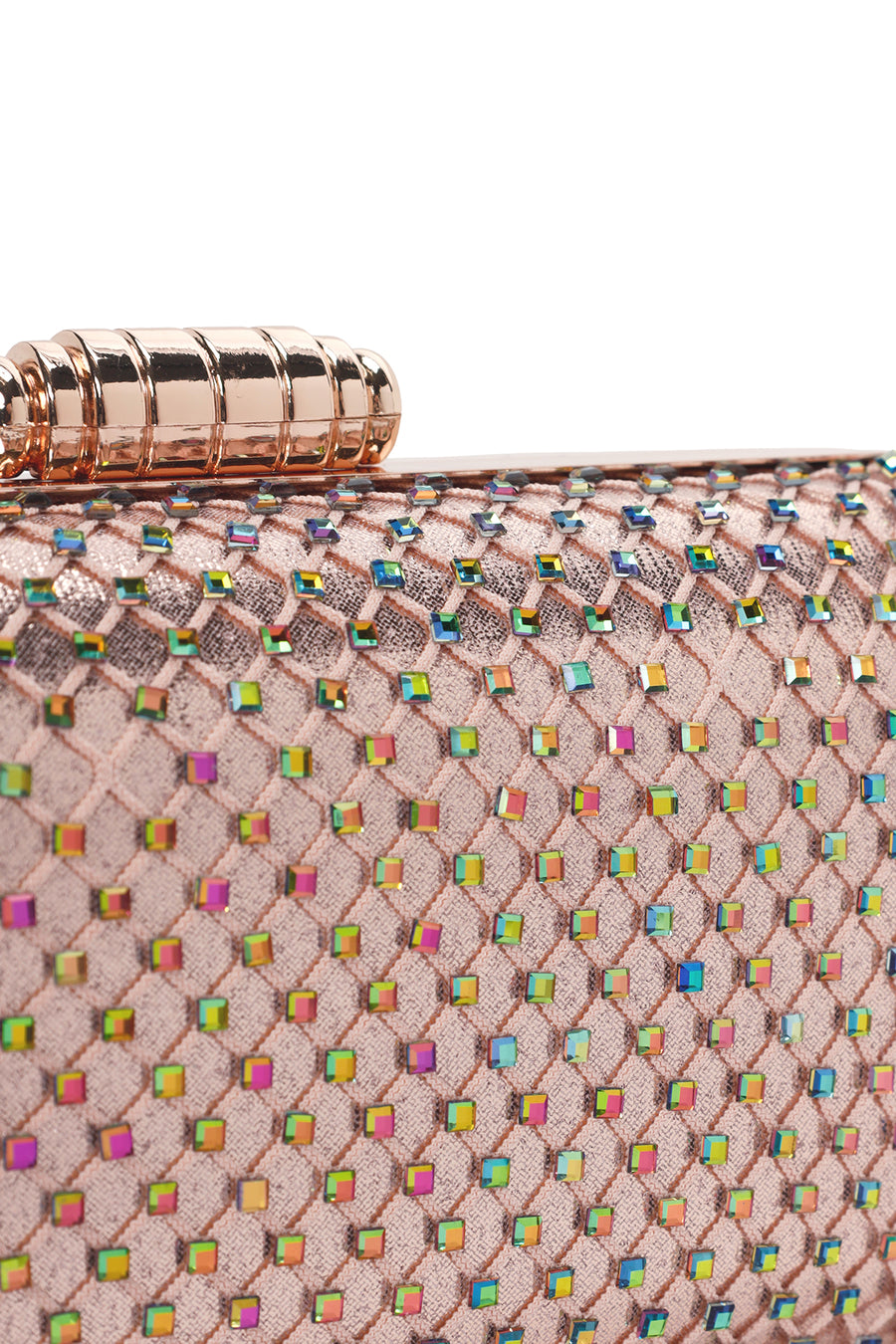 Women's Powder Long Chain Strap Stone Cross Bag