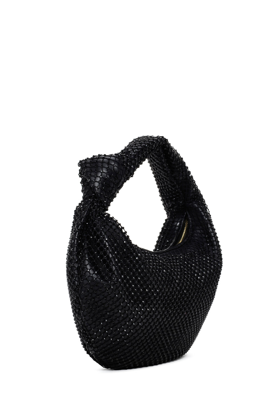 Women's Black Stone Handbag