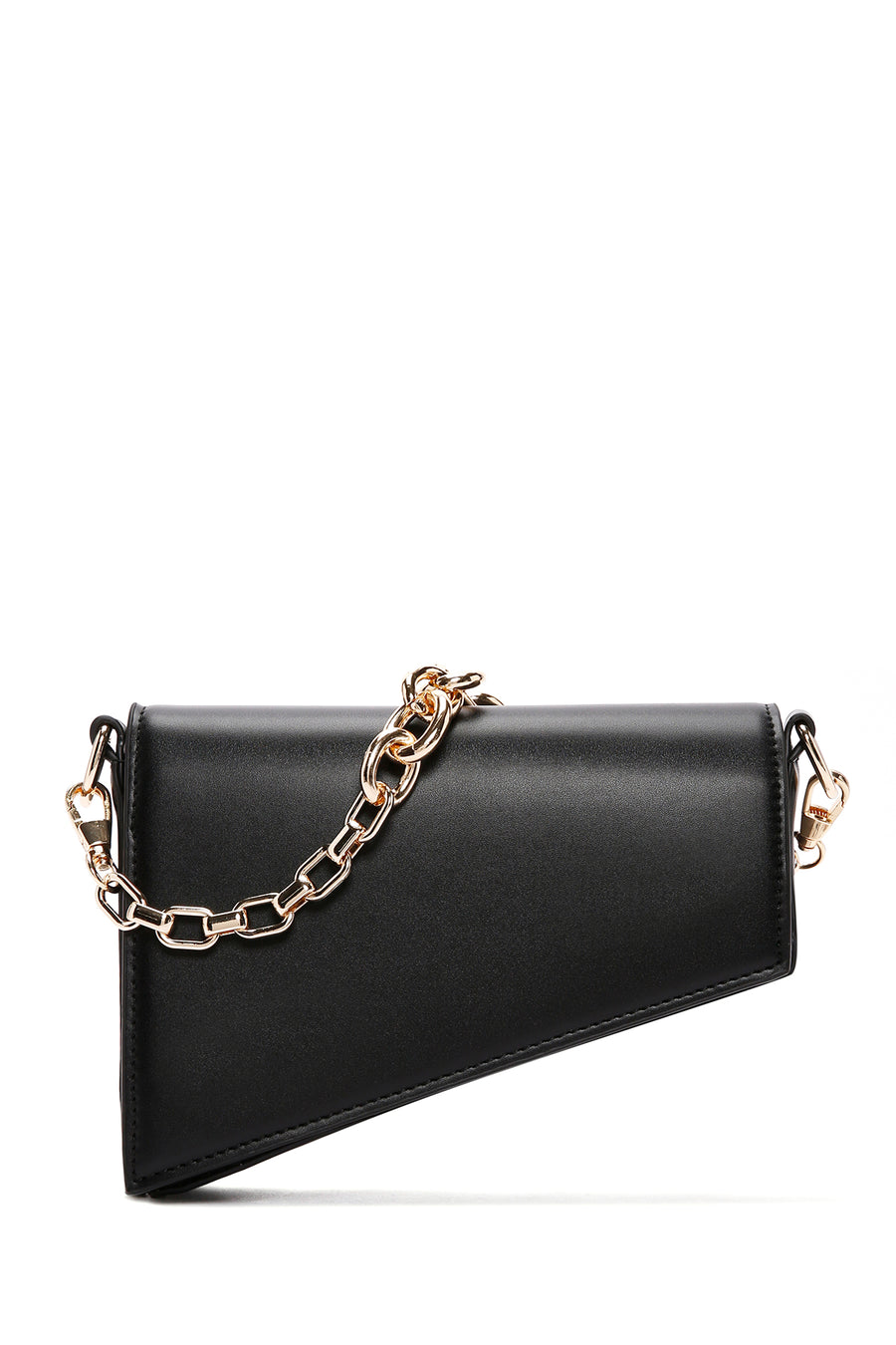 Women's Black Chain Strap Shoulder Bag 24SBD293318 | Derimod