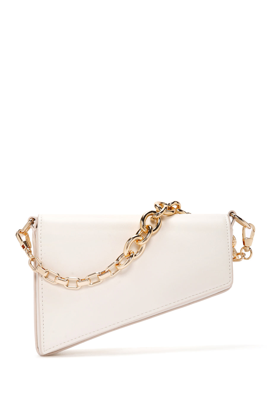 Women's Cream Chain Strap Shoulder Bag 24SBD293318 | Derimod