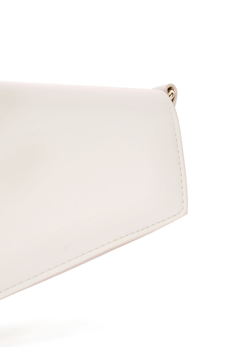 Women's Cream Chain Strap Shoulder Bag