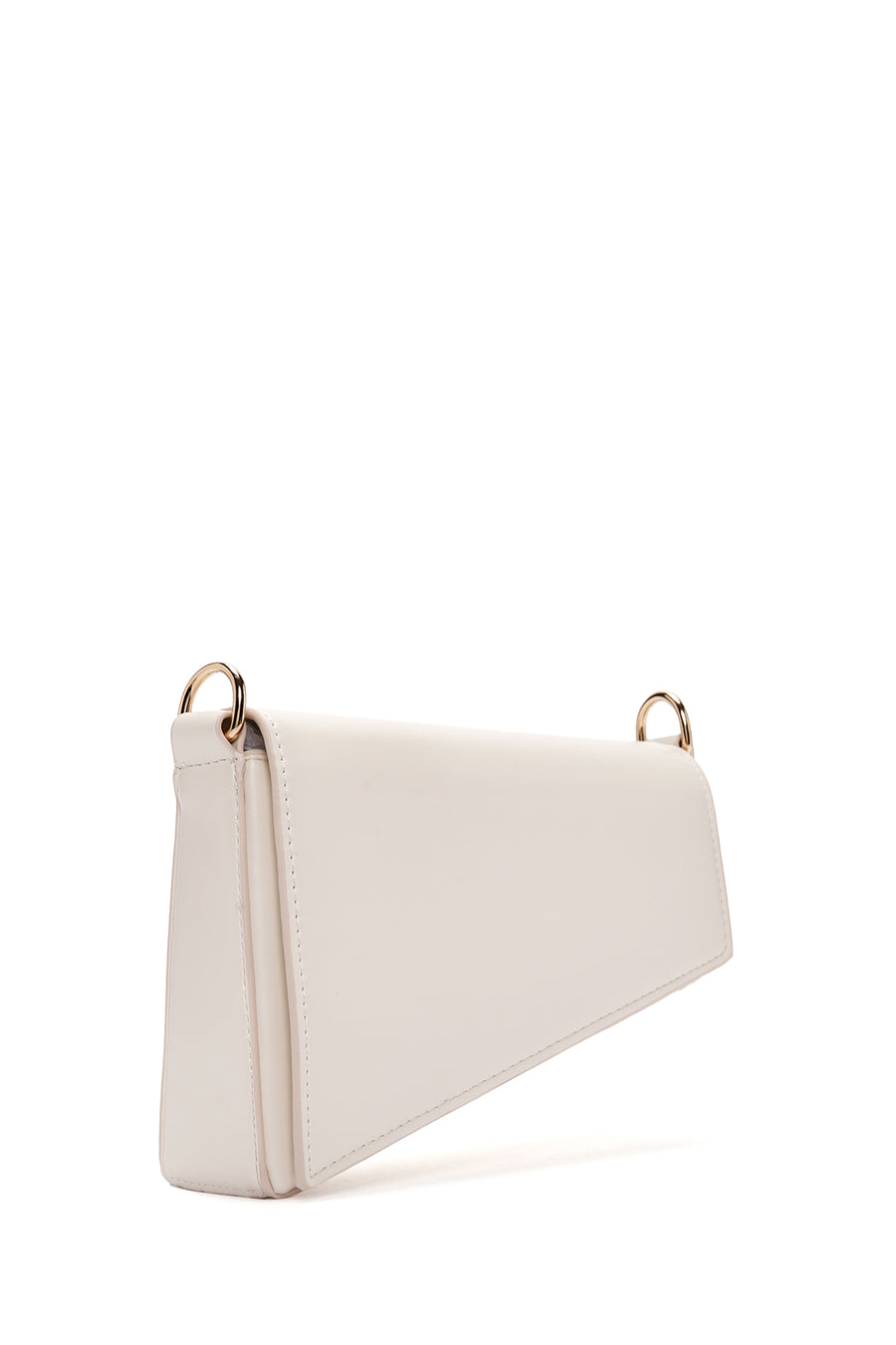 Women's Cream Chain Strap Shoulder Bag