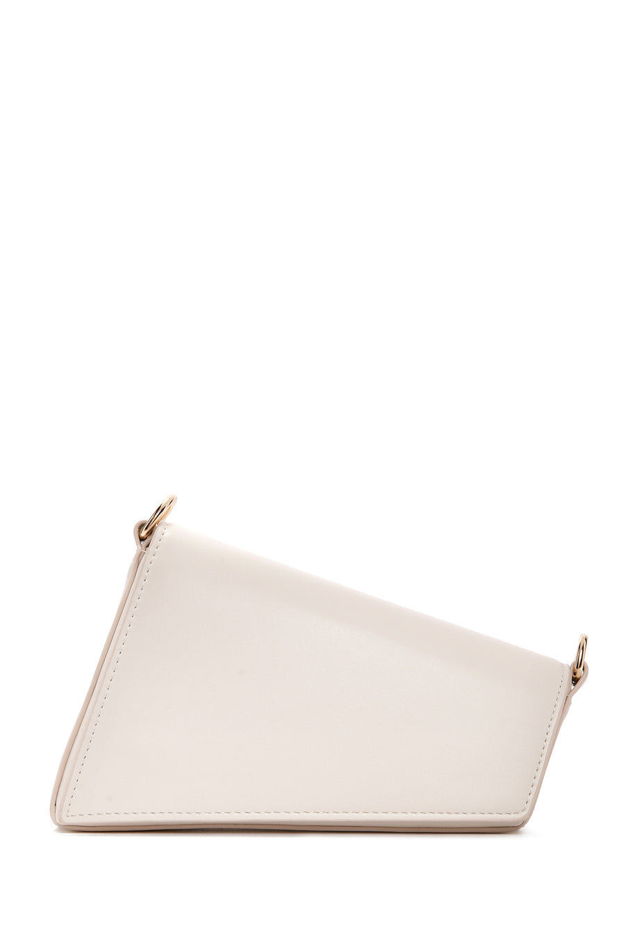 Women's Cream Chain Strap Shoulder Bag