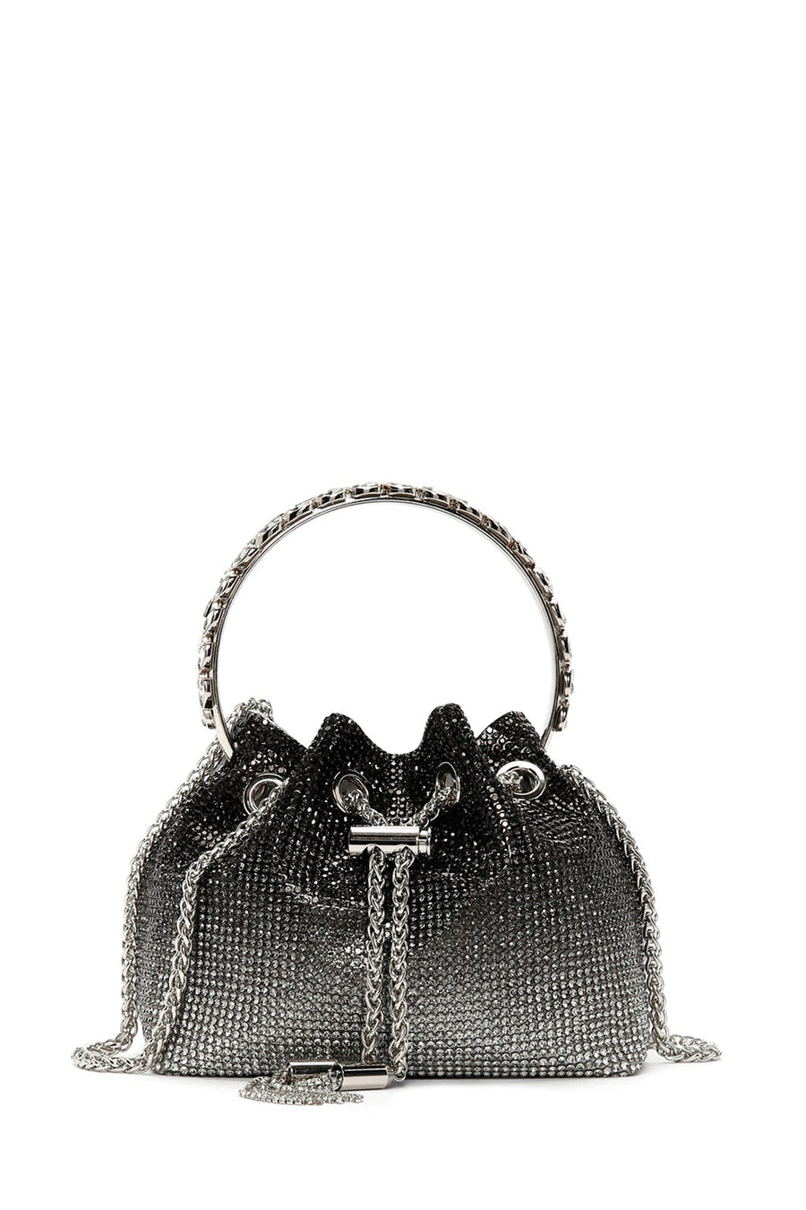 Women's Powder Long Chain Strap Stone Cross Bag 24SBD2951TS | Derimod
