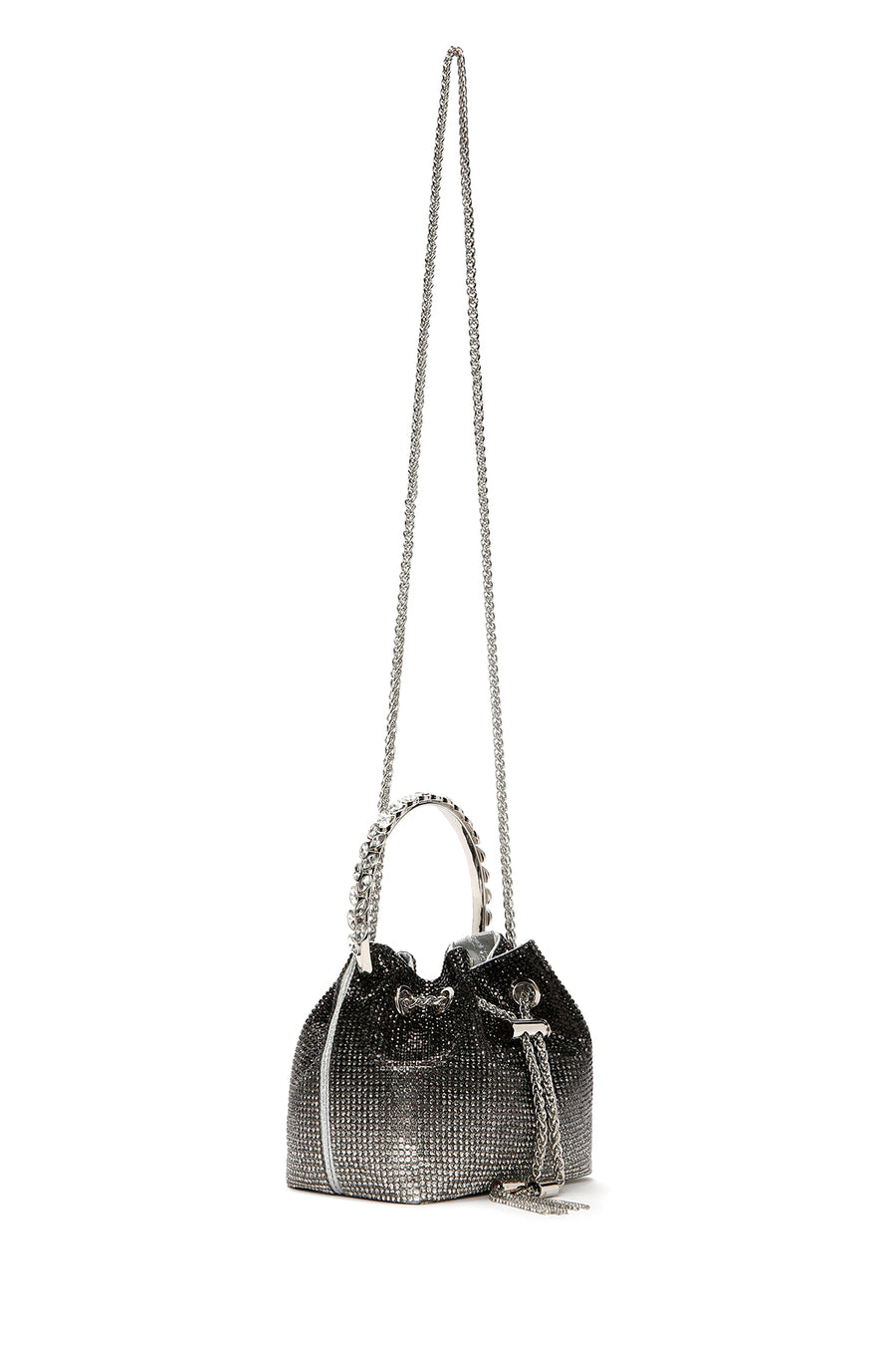 Women's Powder Long Chain Strap Stone Cross Bag