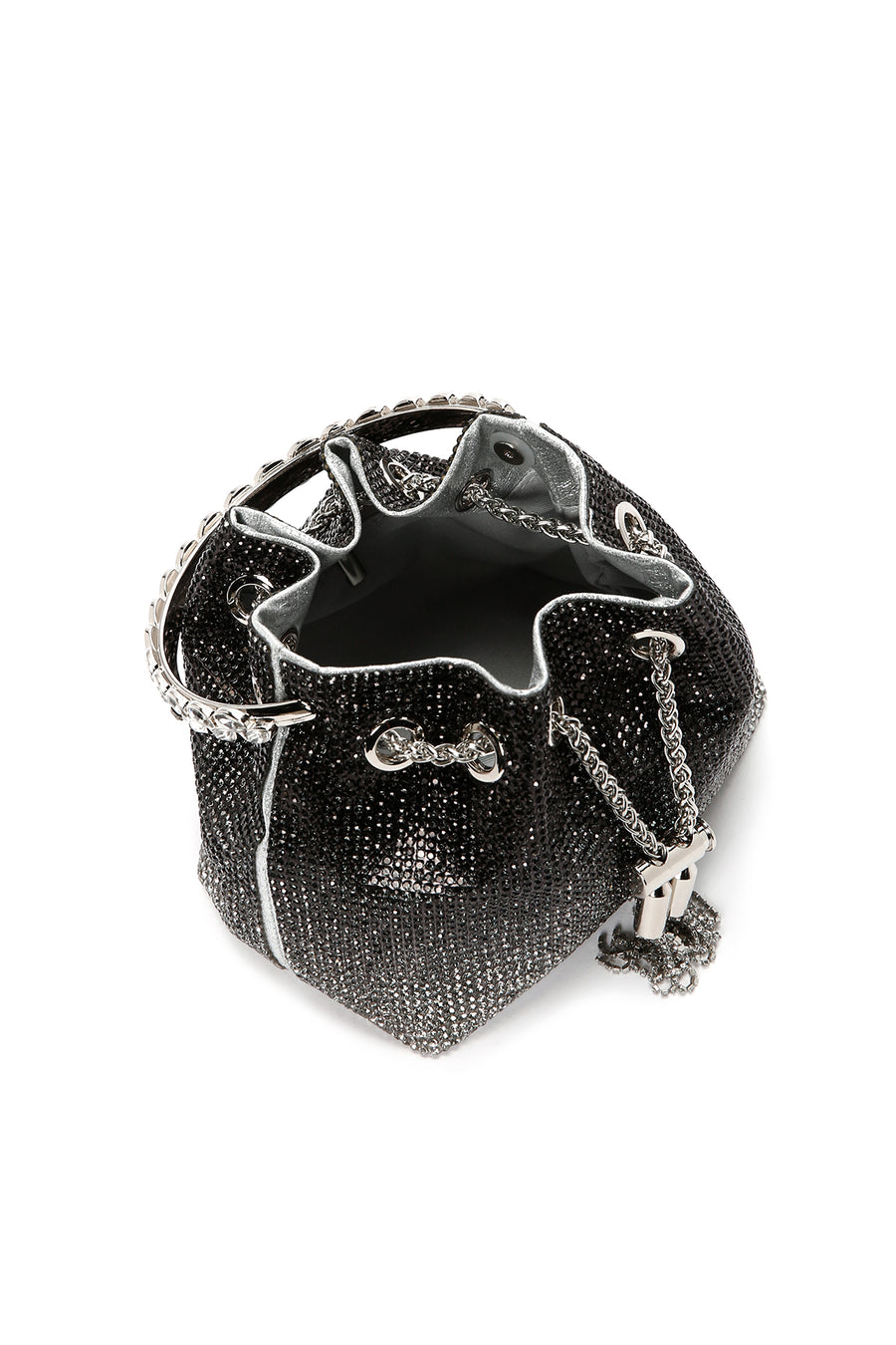 Women's Powder Long Chain Strap Stone Cross Bag