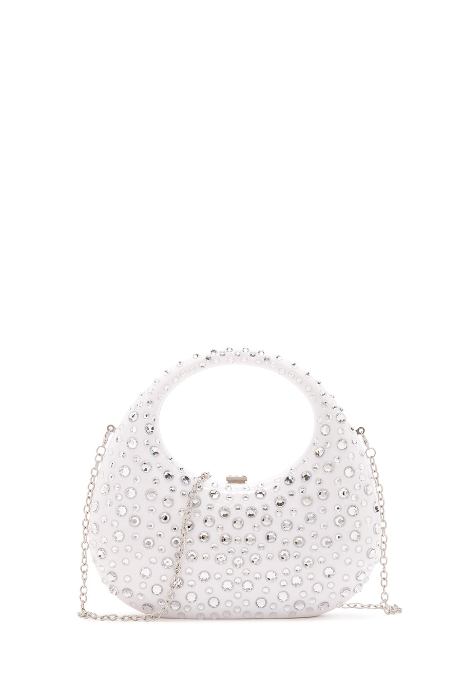 Women's White Stone Box Handbag 24SBD2960TS | Derimod