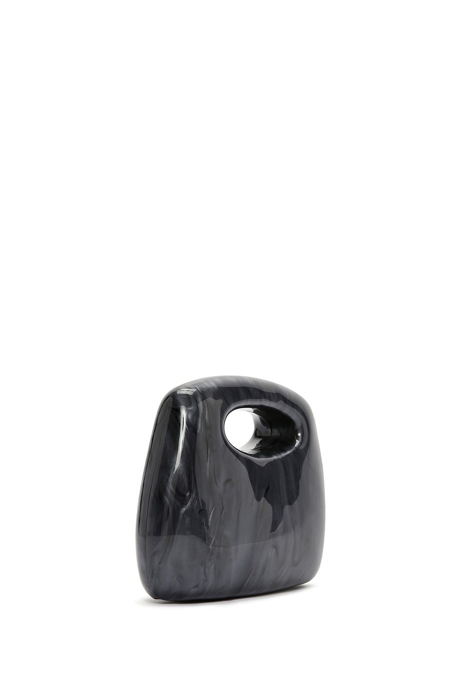 Women's Black Box Handbag