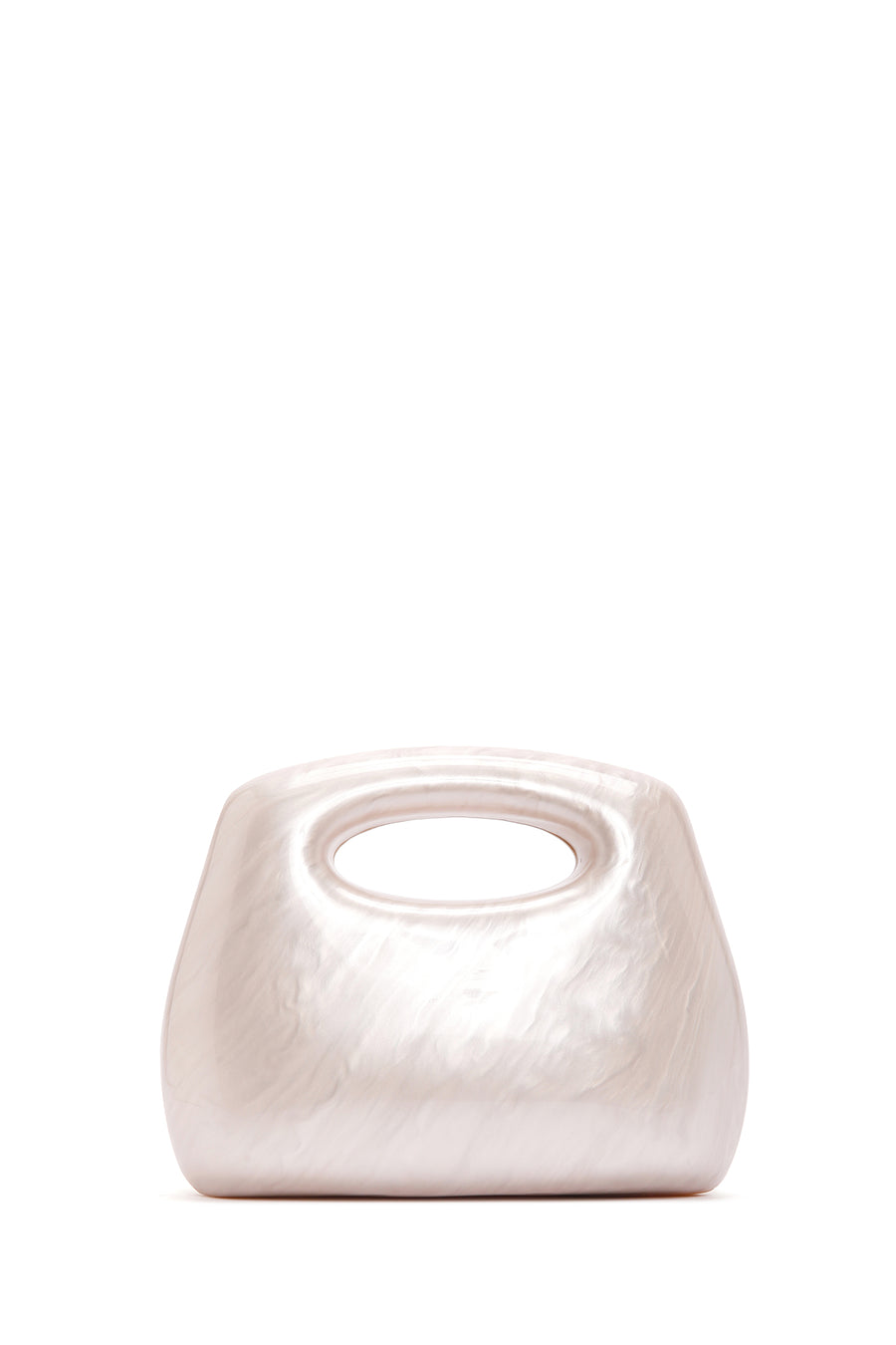 Women's White Box Handbag
